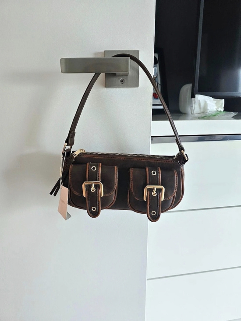 Brown Shoulder Bag NWT